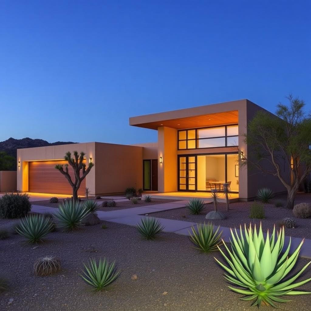 Modern desert architecture